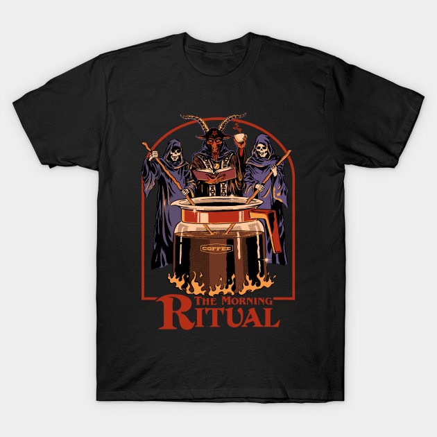 The Morning Ritual T-Shirt by Steven Rhodes